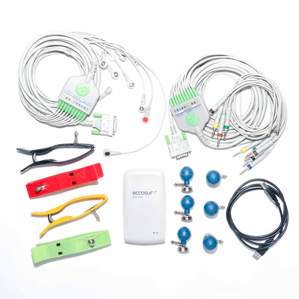 ECG Duo - Resting + Stress (Kit) | Eccosur